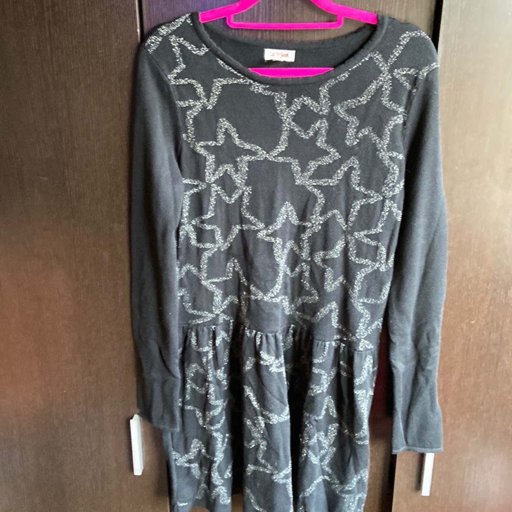 Sweater dress 👗 size 14-16 by cat 🐈‍⬛ jack with stars ⭐️